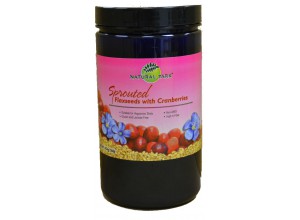 Sprouted Flaxseeds - Cranberries 454g